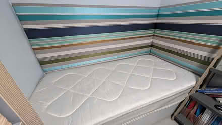 Photo of free Single bed base,mattress,headboard (Cheshunt EN8) #2
