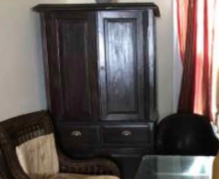 Photo of free Brown wooden cabinet (Washington DC) #1