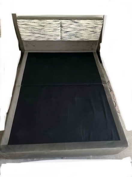 Photo of free King divan bed base and headboard (Fulham, SW6) #2
