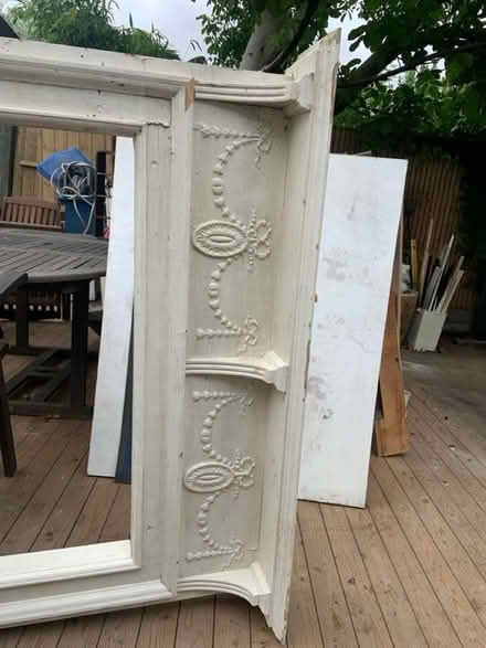 Photo of free Victorian Fireplace frame white (Hampton Hill) #2