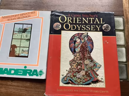 Photo of free Needlepoint & cross stitch books (Horsham West Sussex, Roffey) #1