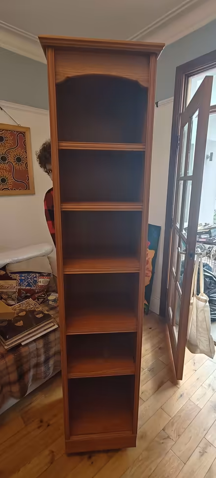 Photo of free Bookcase on wheels (BT15) #2