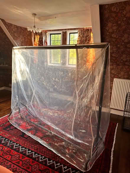 Photo of free Clothes rail with plastic cover (Sevenoaks TN13) #2