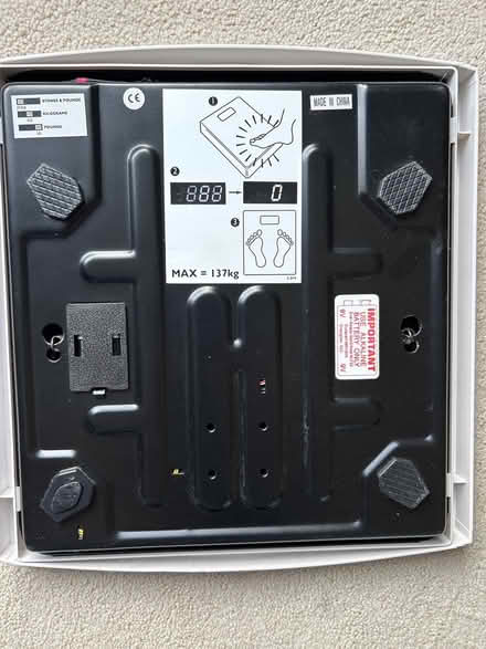 Photo of free Digital bathroom scales (Brompton DL6) #3