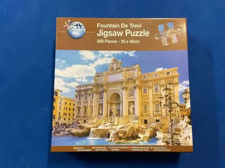 Photo of free 500 Piece Jigsaw of The Trevi Fountain (Hilton DE65) #1