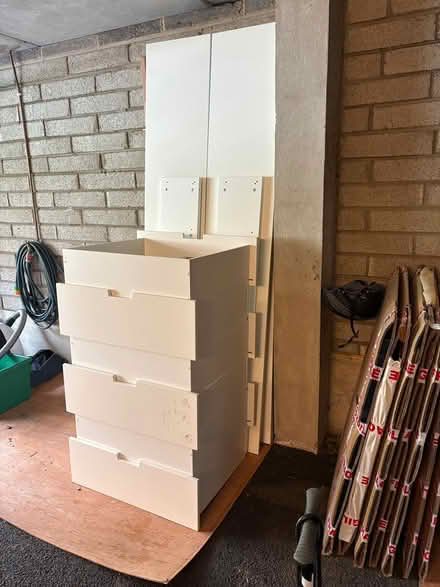 Photo of free White IKEA Bed (Ballsbridge) #3