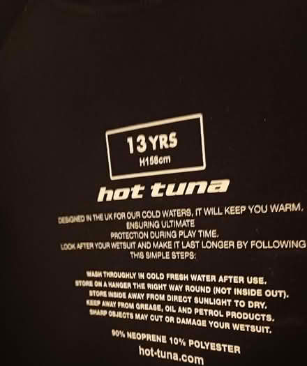 Photo of free Wetsuit aged 13 (EH3 Canonmills) #1