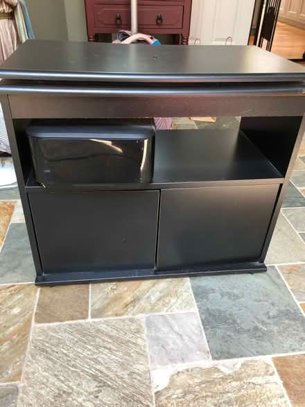 Photo of free TV stand with storage (Berlin, MA (Solomon Pond Mall)) #1