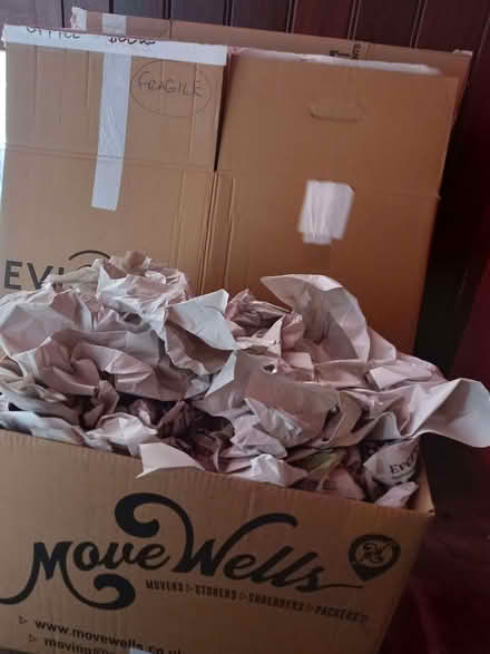 Photo of free Packing / moving boxes and paper (Maulds Meaburn CA10) #3