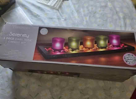 Photo of free 5 piece jewellery tone candle set (Potter Street CM17) #1