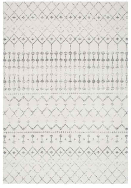 Photo of free Two Cream / Grey Pattern Rugs (Takoma Park, MD (near NH Ave)) #1