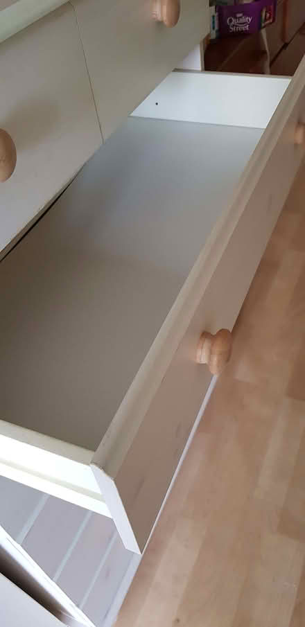 Photo of free Attractive white washed chest of drawers (Totteridge HW HP13) #2