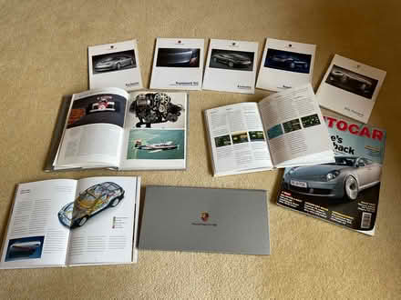 Photo of free Selection of Porsche brochures (East Carleton NR14) #2