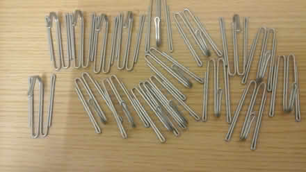 Photo of free Large metal curtain hooks (G41 3XH) #1