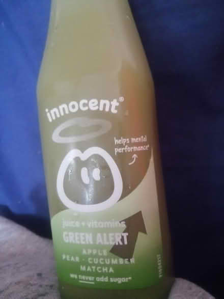 Photo of free Innocent "Green Alert" juice (Cutteslowe, OX2) #1