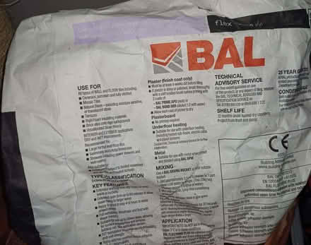 Photo of free Tile adhesive (East Twerton) #1