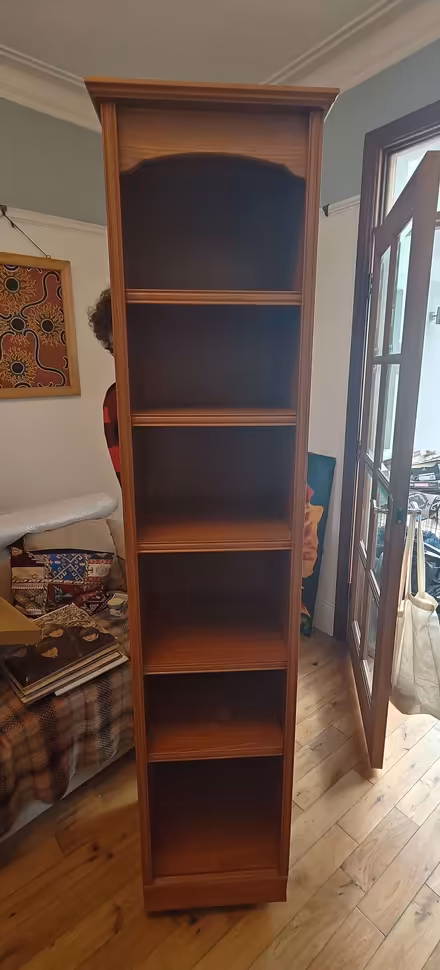 Photo of free Bookcase on wheels (BT15) #3