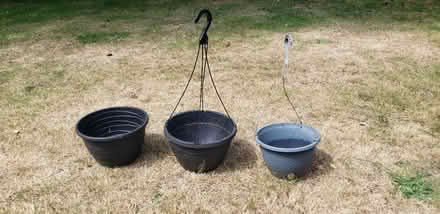 Photo of free Rake, Broom and Pots (Cedar Hills) #1