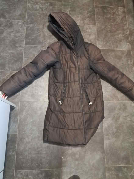 Photo of free Women's long black coat size 8 (Norcot RG30) #1