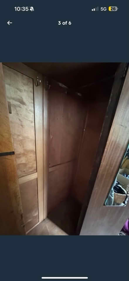 Photo of free Art deco wardrobe (G12 Hillhead) #3