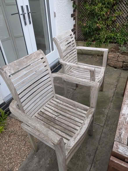 Photo of free Garden table and chairs (West Bridgford Nottingham NG2) #2