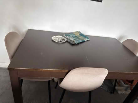 Photo of free table and three chairs (BN3) #1