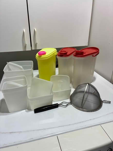 Photo of free Plastic pitchers and containers (Country Club) #1