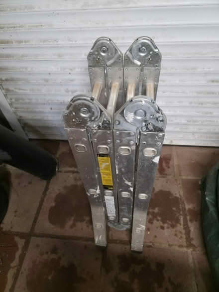 Photo of free Folding aluminium ladder (BN10) #1