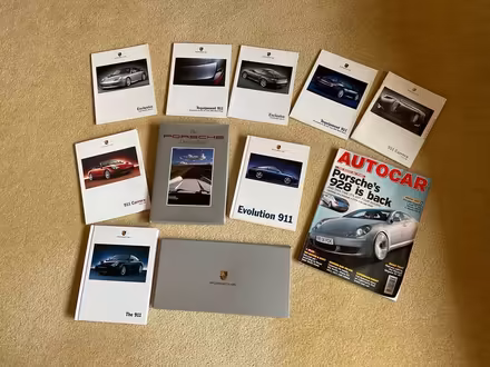 Photo of free Selection of Porsche brochures (East Carleton NR14) #1