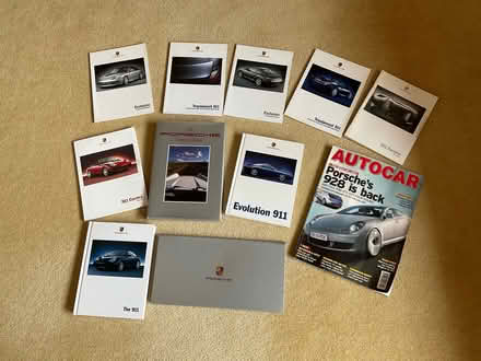 Photo of free Selection of Porsche brochures (East Carleton NR14) #1