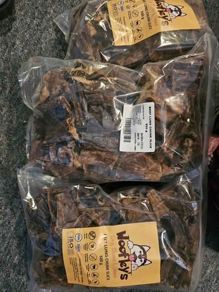 Photo of free Beef lung chunk slice for Dogs x5 (BN10) #1