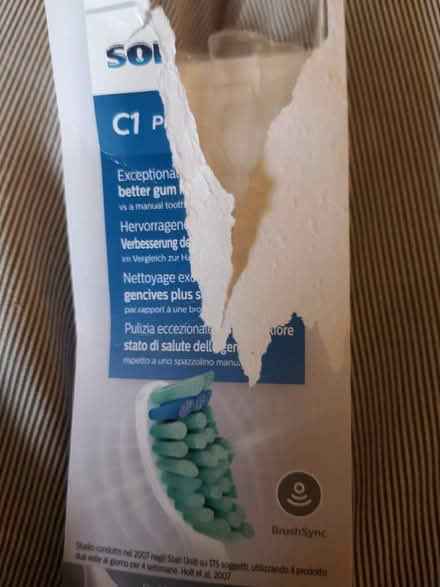 Photo of free Phillips Sonicare C1 toothbrush head (Ringmer BN8) #1