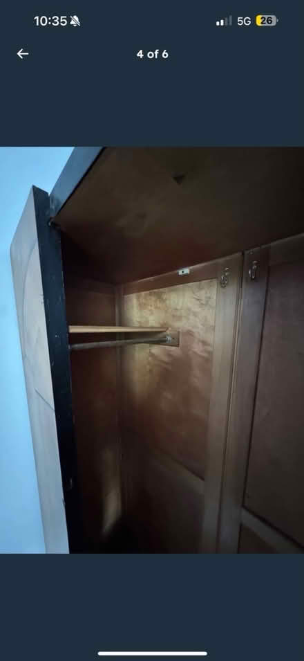 Photo of free Art deco wardrobe (G12 Hillhead) #4