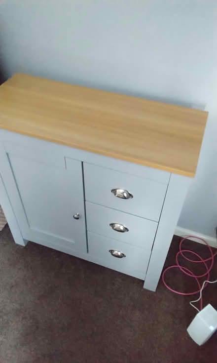Photo of free Light blue unit (Derby central) #2