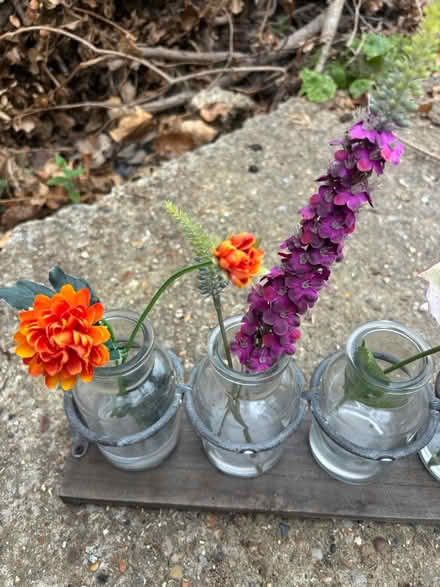 Photo of free Artificial flowers and vases (Chessington KT9) #4