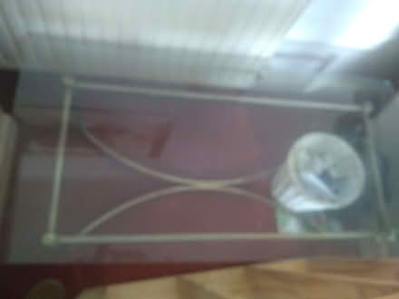 Photo of free Large Glass/Brass Coffee Table (Runwell SS11) #1