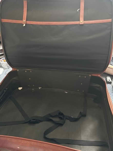 Photo of free Large brown suitcase (Ashford TW15) #3
