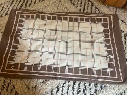 Photo of free Brown geometric single bedding set (Acton W3) #2