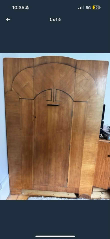 Photo of free Art deco wardrobe (G12 Hillhead) #1