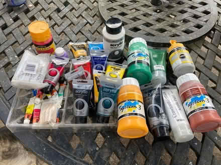 Photo of free Acrylic paints (Harrietsham ME17) #1