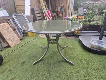 Photo of free Outside Glass Table (Holmer Green HP15) #3