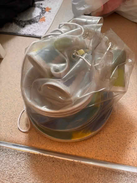 Photo of free Plastic bowls, plates and mugs. (Poplars SG2) #2