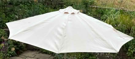 Photo of free 3m Cream Garden Parasol (East Marden) #3