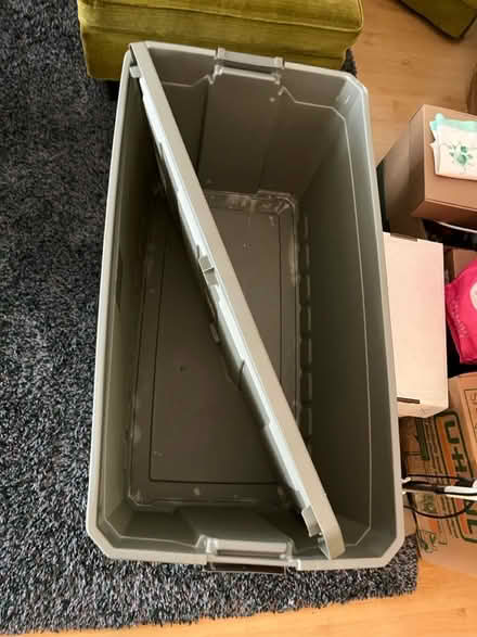 Photo of free large plastic storage bin (east hollywood) #2