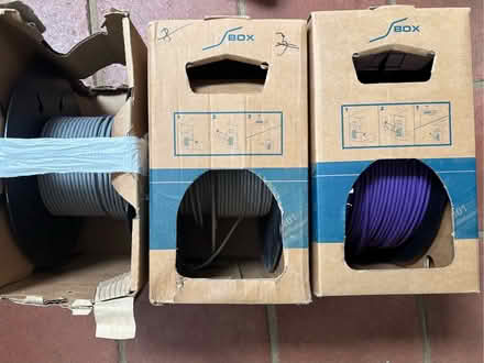 Photo of free Cat 6+ network cable reels (Kingston KT1) #1