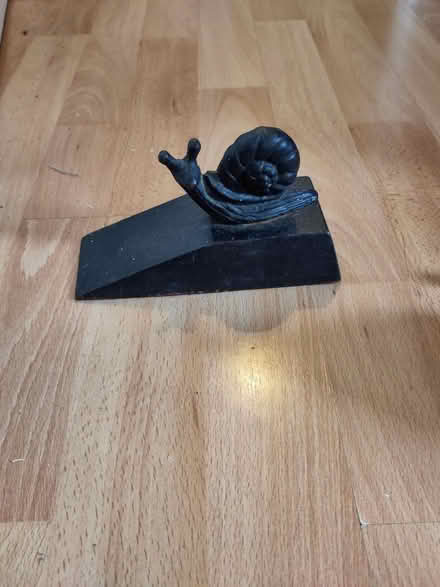 Photo of free Iron door stop with snail on top (Ba21 5ug) #1