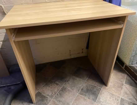 Photo of free IKEA desk - birch veneer (Barrow upon Soar LE12) #1