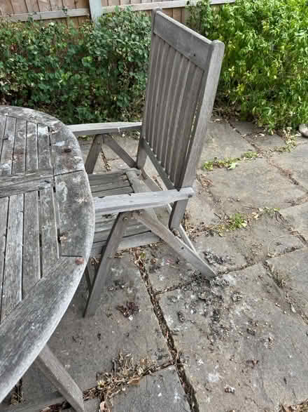 Photo of free Garden table and chairs (IG5 0hp) #2