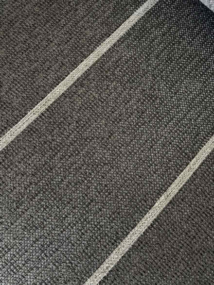 Photo of free Grey Sofa and Pouffe (Chesterfield S40) #2