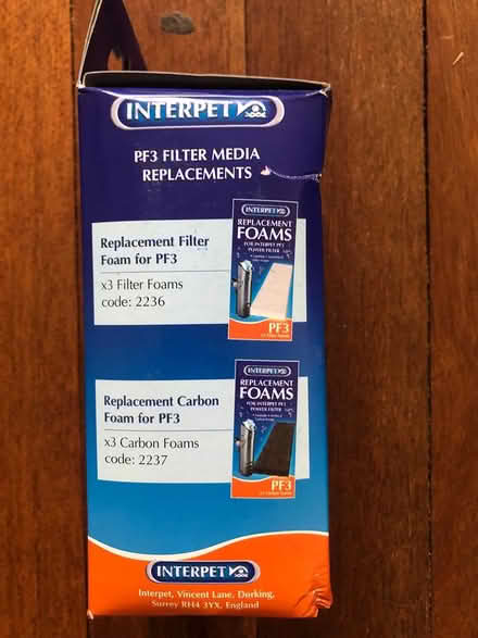 Photo of free Fish Tank replacement carbon Foams (Liphook GU30) #2